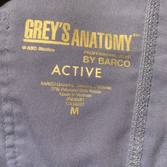 Greys anatomy scrub bottoms - Picture 3 of 3